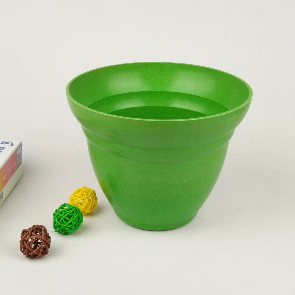 Bamboo fiber degradable flower pot Plastic Pot Manufacturers