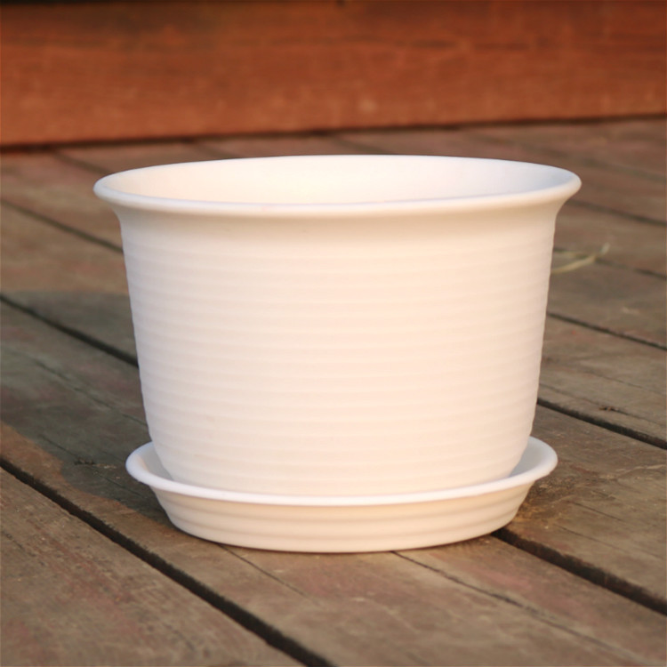 Imitation ceramic flower pot Plastic Pot Manufacturers