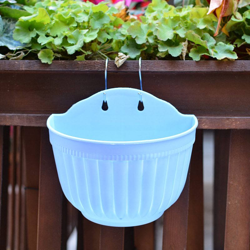 Plastic wall hanging flower pot Plastic Pot Manufacturers