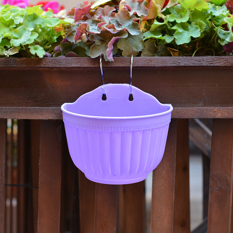 Plastic wall hanging flower pot Plastic Pot Manufacturers