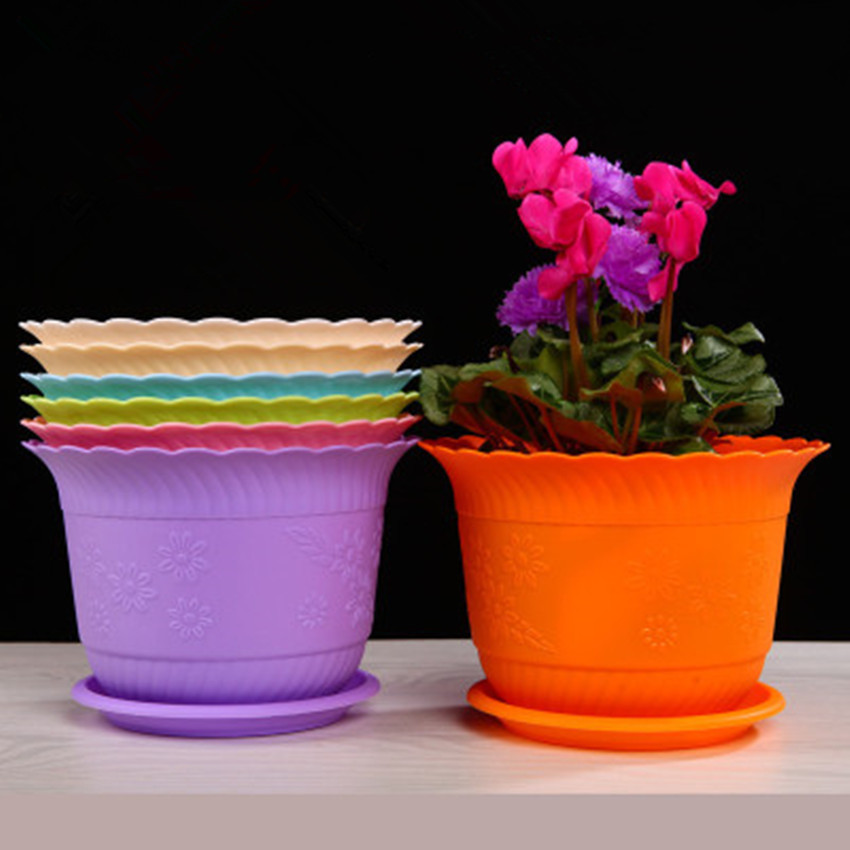 New PP material with flower pot Plastic Pot Manufacturers