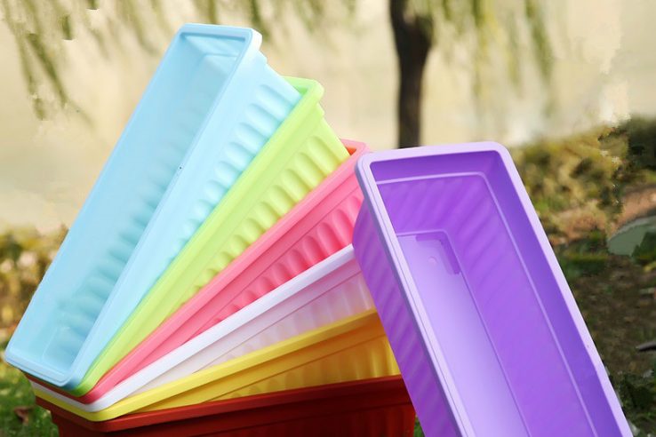 Thick rectangular flower pot (5)