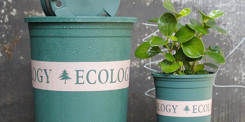 Thick plastic resin garden pot (3)