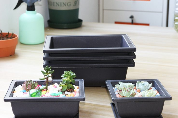 Thickened imitation purple sand flowerpot (4)